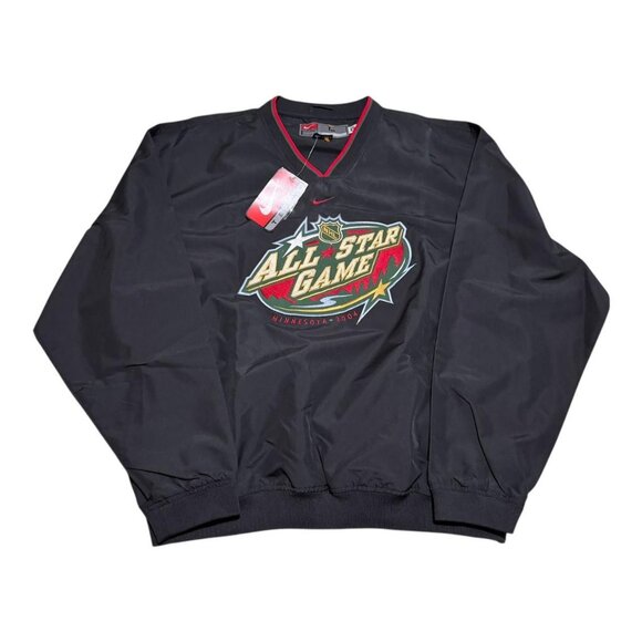 NWT Vintage 2004‎ Nike NHL Allstar Game Center Swoosh Windbreaker Adult Large - Picture 1 of 10